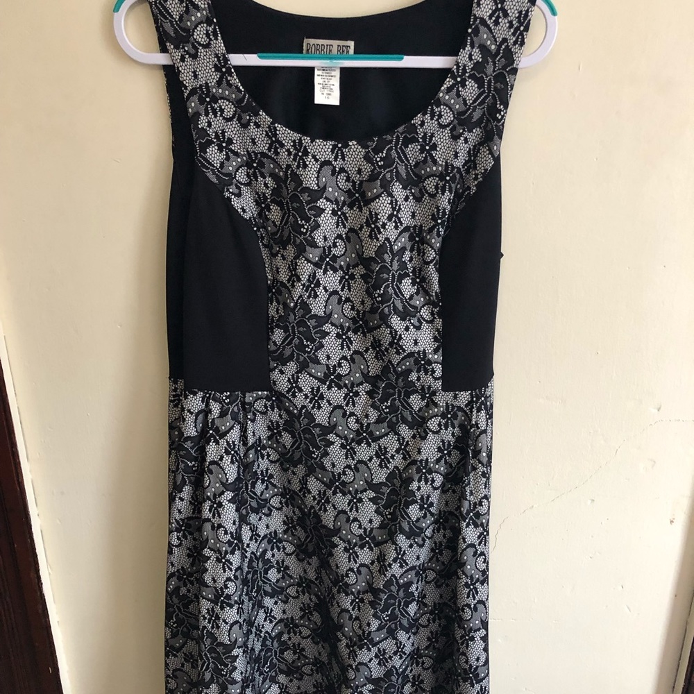 Size 16 black lace dress
